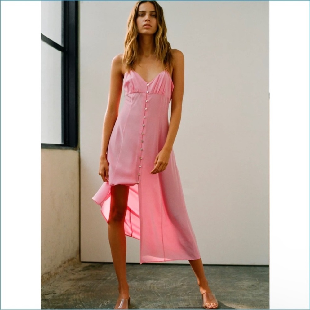 Aritzia Le Frou illona pink dress NEW
